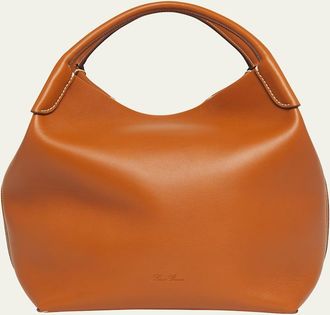 Loro Piana Bale Large Leather Bag