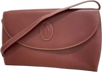 Cartier Pre-owned Shoulder Bags, female, Red, Size: ONE SIZE Pre-owned Vintage Shoulder Bag