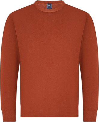 Fedeli Jersey de cuello redondo - Knitwear - Hombre - Rojo - M