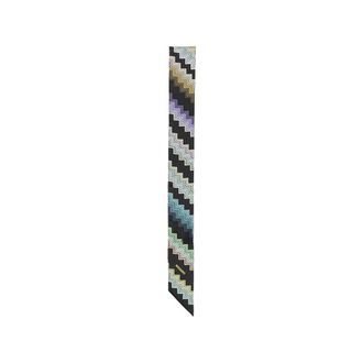 Missoni Zijden sjaal met logo-print - Dames - Zijden sjaals - Veelkleurig - ONE Size - Accessoires