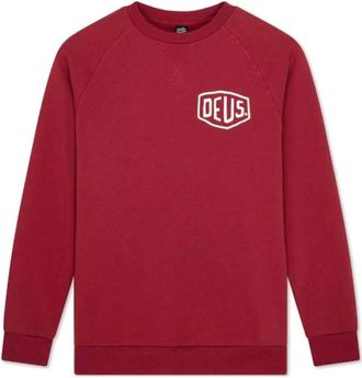 Deus Hombre, Sudaderas, Rojo, Talla: L
