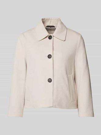 Windsor Blazer aus Wolle mit Eingrifftaschen in Sand Melange, Gr&ouml;&szlig;e 42