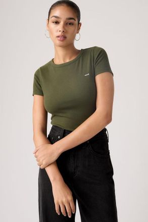 Levi's T-shirt Hayes - Donna - M - Verde / Deep Depths