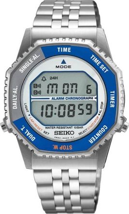 Seiko Rotocall Alarm Chronograph Quartz Digital Watch SMGG21P1