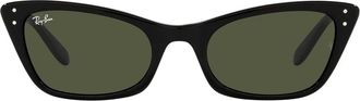 Ray-Ban Sunglasses Rb2299 901/31 Lady Burbank Black/Green Unisex