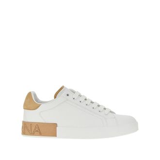 Dolce & Gabbana Portofino leather sneakers Man 39