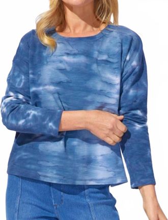 Habitat River Modal Sunset Pullover In Blue