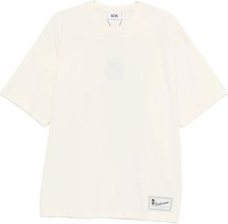 GCDS Gcds, Heren, Tops, Beige, Maat: L Katoen