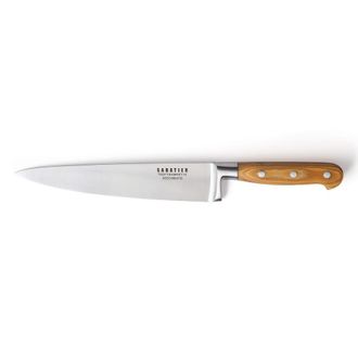 Sabatier Trompette Cuchillo de chef 20 cm Acero inoxidable Madera