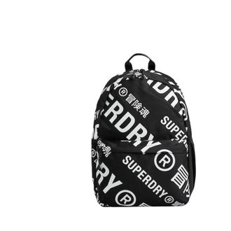 Superdry Heren, Tassen, Zwart, Maat: ONE Size