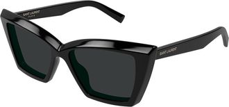 Saint Laurent SL 657 001 Womens Sunglasses Black Size 54