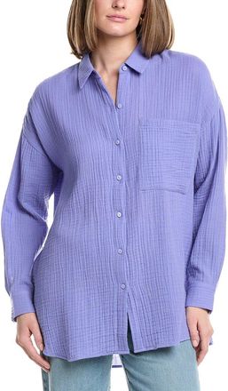Eileen Fisher Classic Collar Long Shirt