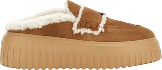 Hogan H-Stripes Sabot Fur