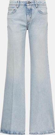 Ami Split-hem flared jeans