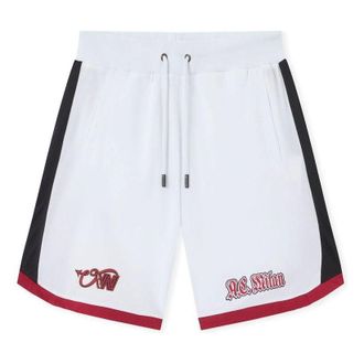 Off-white x c/o AC Milan Arrow Tech Shorts White Red 44MCI01EG25F001025