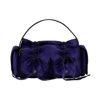 Acne Studios Multipocket Bleached Purse - female - Acne Studios - Handbags - Purple - ONE SIZE - Bags