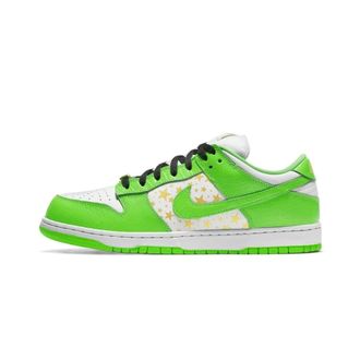 Nike Fitness, Heren, Veelkleurig, 41 EU, Leer, SB Dunk Low Supreme Stars Mean Green