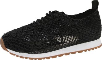 Generic Black Trainers Women Sneakers Women Comfortable Wide Fit Orthopedic Shoes Arch Support Running Trainers Lightweight Breathable Mesh Walking Trainer No