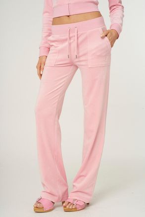 Juicy Couture Del Ray Pant Polyester Dames Juicy Roze Joggingbroek