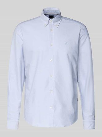 HUGO BOSS Regular Fit Freizeithemd aus reiner Baumwolle Modell LIAM in Flieder, Gr&ouml;&szlig;e XXL