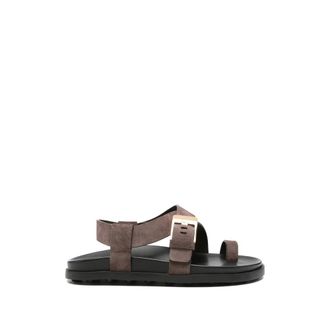 Tod's Tods, Flat Sandals, female, Brown, Size: 6 1/2 US Flat Sandal