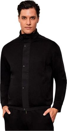 A|X Armani Exchange Hombre, Sudaderas, Negro, Talla: M