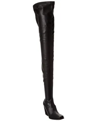 Stella McCartney Stella Mccartney Bow Stretch Over-The-Knee Boot