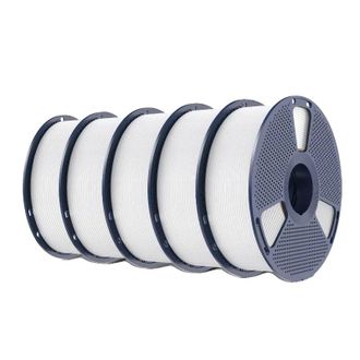 OEM Filamento 3d, Material Abs, Compatible Con Impresoras Fdm, Blanco, 5 Kg