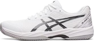 Asics Gel Game 9 Clay OC White Black 1041A358-100