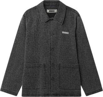 Woodbird WBBlade Leo Jacket - Heren - Spijkerjassen - Zwart - M - Katoen - Jassen