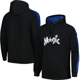 Mitchell & Ness Mens Mitchell & Ness Black Orlando Magic Hardwood Classics Nights Raglan Pullover Hoodie at Nordstrom, Size Xxx-Large