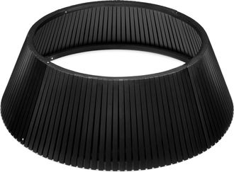 Best Choice Products 42in Christmas Tree Collar, Solid Wood Slatted Tree Skirt Holiday Accessory for Home