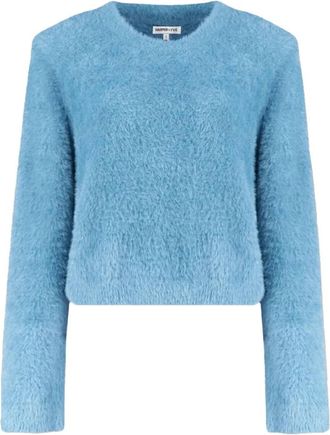 Harper & Yve Dames, Truien, Blauw, Maat: L