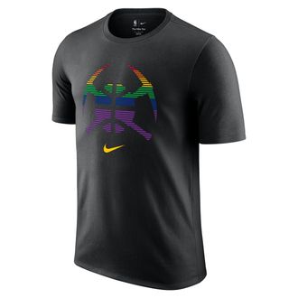 Nike Denver Nuggets Essential City Edition Nike Mens NBA T-Shirt in Black | HV5545-010