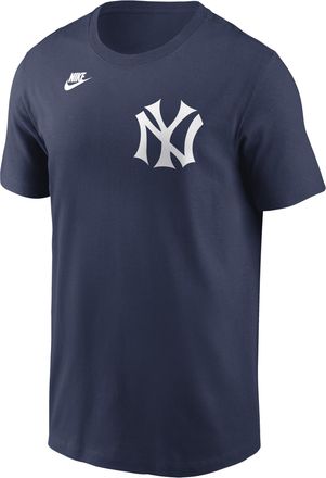 Nike Babe Ruth New York Yankees Cooperstown Fuse Nike Mens MLB T-Shirt in Blue | N19944BQAE-2DD