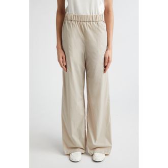 Herno Stretch Modal Straight Leg Pants in 1985 Chantilly at Nordstrom, Size 40