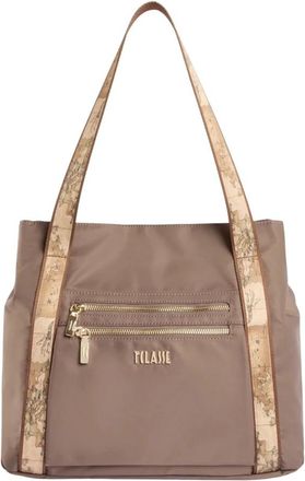 Alviero Martini 1A Classe Shopping Bag - Dames - Shoppers - Bruin - ONE Size - Nylon - Tassen