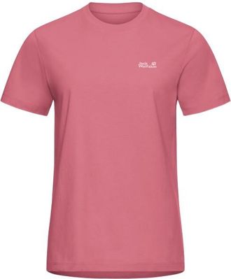 Jack Wolfskin Essential T-Shirt T-Shirt f&uuml;r Damen | rosa