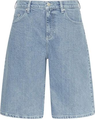 Moss Copenhagen Dames, Korte broeken, Blauw, Maat: XS Denim