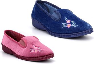 Generic Ladies Wedges Size 4 Carpet Slipper Size 8 Memory Foam Slipper Womens Wedges Ladies Wedge Womens Carpet Slippers Memory Foam Slippers Wedge Slip On Si