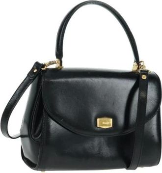 Bally Pre-owned Handbags, female, Black, Size: ONE SIZE Pre-owned Leather Handbag