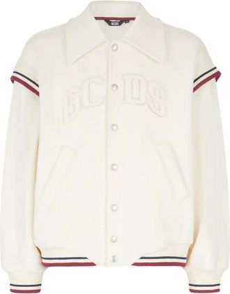 GCDS Gcds, Dames, Jassen, Wit, Maat: XL Jersey