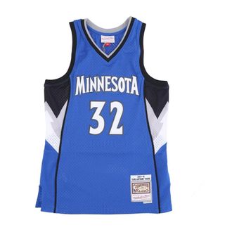 Mitchell & Ness Sportswear, male, Blue, Size: XL NBA Road Jersey Karl Anthony Towns