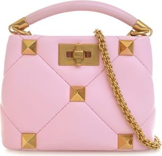 Valentino Pre-owned Valentino Small Nappa Roman Stud The Handle Bag Ladies LJK2DAXQGL4B8YDH