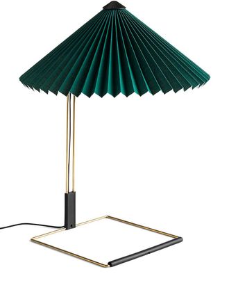 HAY Matin table lamp - unisex - Cotton/Brass - One Size - Green