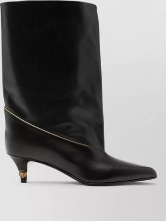 Versace leather ankle boots