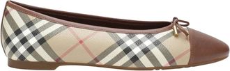 Burberry Bailarinas Highgate - Shoes - Mujer - Beige - 38 1/2 EU