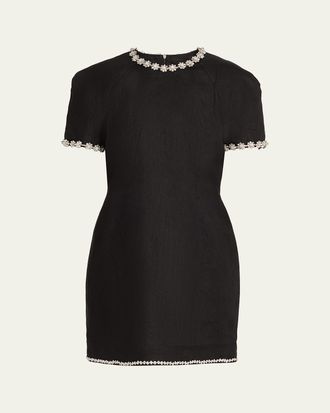 Zimmermann Rebellion Embellished Mini Dress