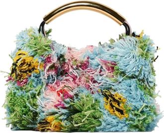 Moschino Flower Power Borsa - Dames - Handtassen - Veelkleurig - ONE Size - Polyester - Tassen