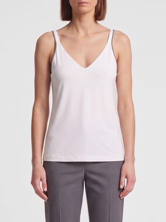 Brunello Cucinelli Top Donna colore Bianco